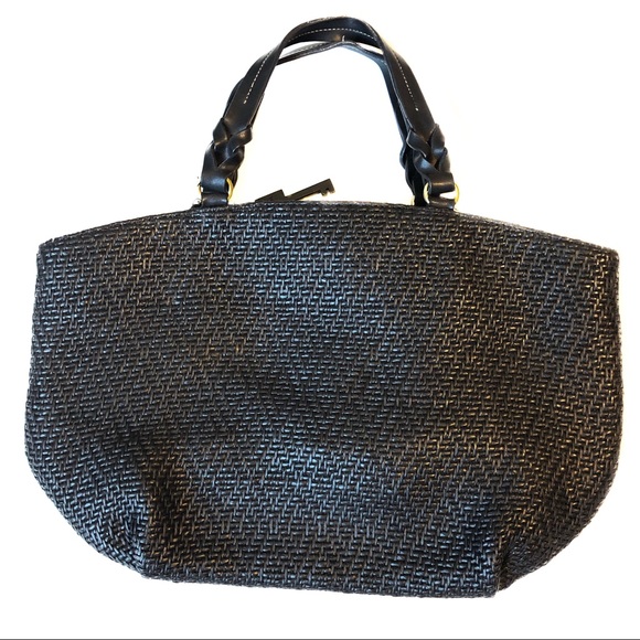 Fossil Bags Fossil Basket Weave Purse And Crossbody Black Poshmark